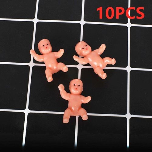 Mini Jouets En Plastique Pour Enfants, 10 Pièces, Petits Jouets Pour Enfants, Figurine Ange, Poupée De Noël, Cupidon, Jouets De Décoration De Pâtisserie