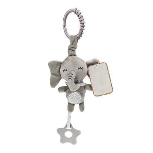 Lit De Bébé Doux, Poussette Mobile, Hochet Suspendu, Jouets Pour Bébé Lapin Éléphant Chat, Chariot Jouet En Peluche Pour Nouveau-Né 0-12