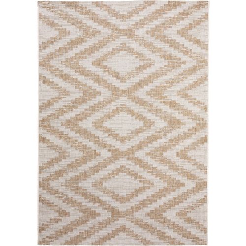 Tapis D'extérieur Cleo Crème/Beige 160x230 Cm - Tapis Outdoor Pour Balcon, Terrasse Et Jardin