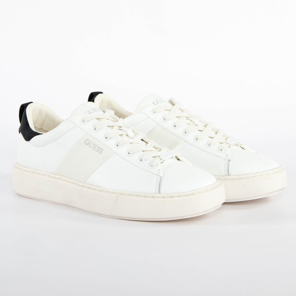 Basket Guess Vice Lea Homme Blanc - 39