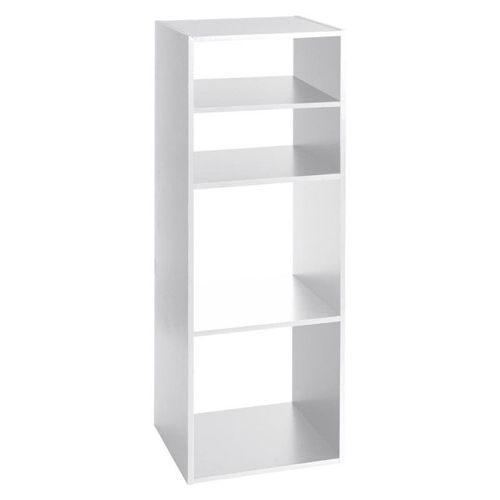 Étagère 2 Cases + 2 Étagères Mix Atmosphera - Étagère 2 Cases + 2 Etagères Blanc-Étagère 2 Cases + 2 Etagères Blanc - Blanc