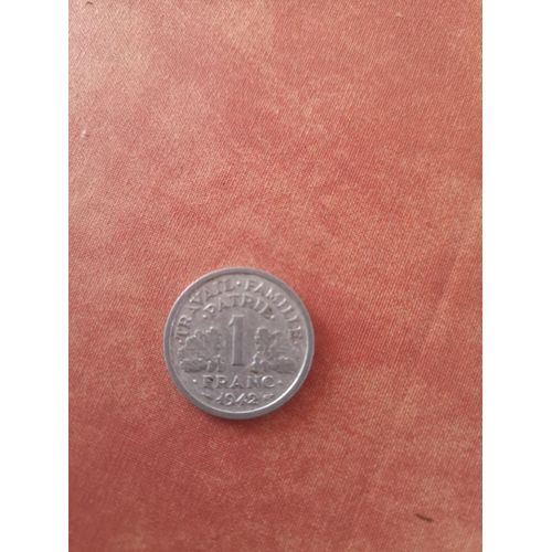 Pièce De 1 Franc De 1942