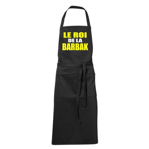 Tablier Humoristique De Cuisine Le Roi De La Barbak Très Belle Qualité
