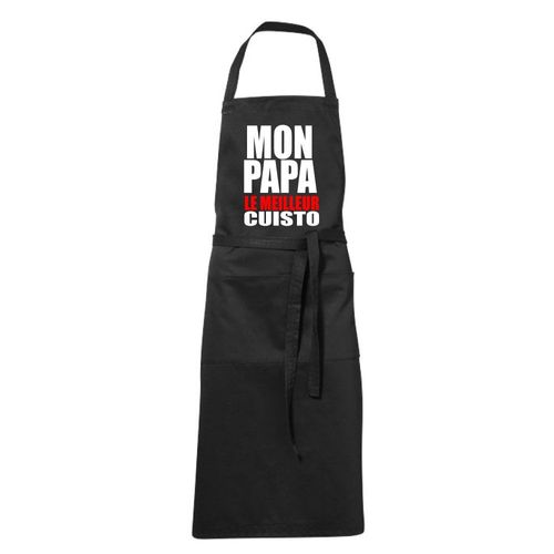 Tablier Humoristique Papa Cuisto