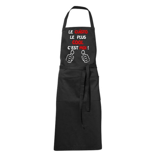 Tablier Humoristique De Cuisine Cuisto Cool