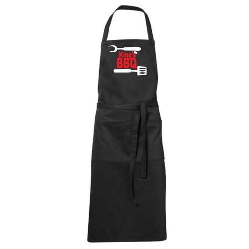Tablier Humoristique Noir King Bbq