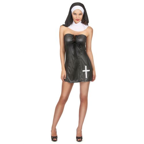 Déguisement Nonne Sexy Bustier Femme