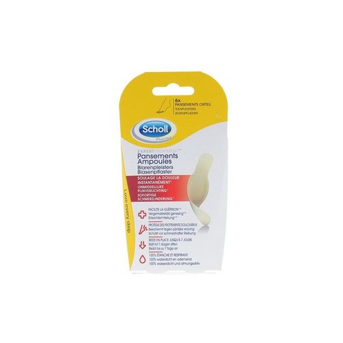 Scholl Pansement Orteils Boite De 6 