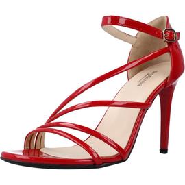 Femmes Sandales Plateforme Semelle Talon Compense Chaussures d'été rouge vernis taille 40 NEUF