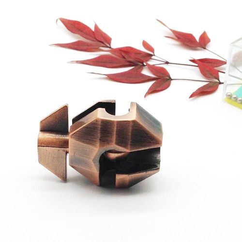 Puzzle De Tortue En Alliage Classique Pour Enfants, Jouet Éducatif, Casse-Tête Intelligent, Cadeau Idéal