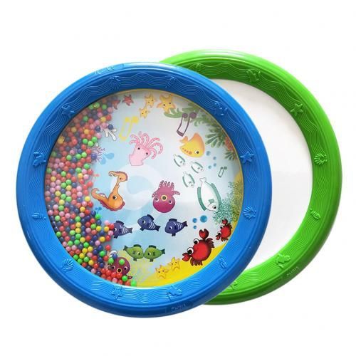 Tambour De Perles De Vague D'Océan Pour Enfants, Son De Mer Doux, Jouet Musical Éducatif Pour Bébé, Apprentissage Précoce, Jouets D'Instruments De Musique