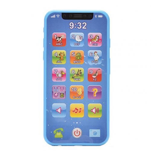 Téléphone Portable Pour Enfants, Écran Tactile, Musique, Lumière, Jouet Éducatif, Apprentissage De L'Anglais, Cadeau De Noël