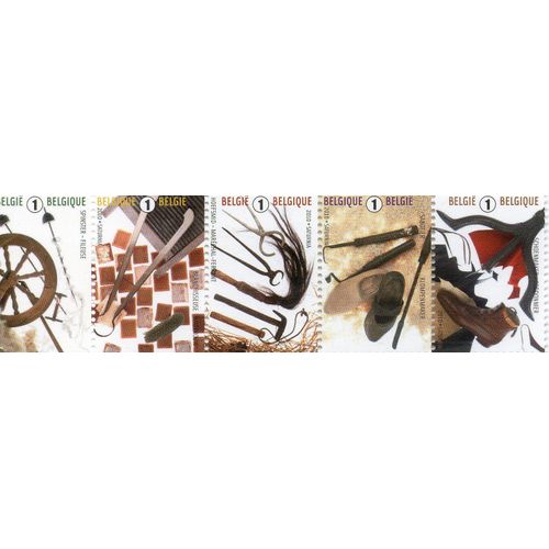 Belgique Timbres Les Métiers D' Antan 2010