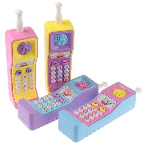The Girl Next Door ? Téléphone Mobile Électronique Éducatif Pour Enfant, Appareil Vocal Électrique En Plastique, Jouet Pour Apprendre, Machine Pour Apprentissage De La Lecture, À L'Unité