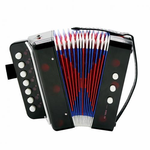 Mini Accordéon Professionnel Avec 7 Touches Et 8 Basses, Instrument De Musique Éducatif Pour Enfants Et Adultes, Cadeau