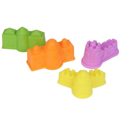 Jouets De Bricolage Éducatifs, 4 Pièces, Jeu Magique D'Intérieur, Château De Sable, Modèles De Construction, Argile De Sable Magique Dynamique