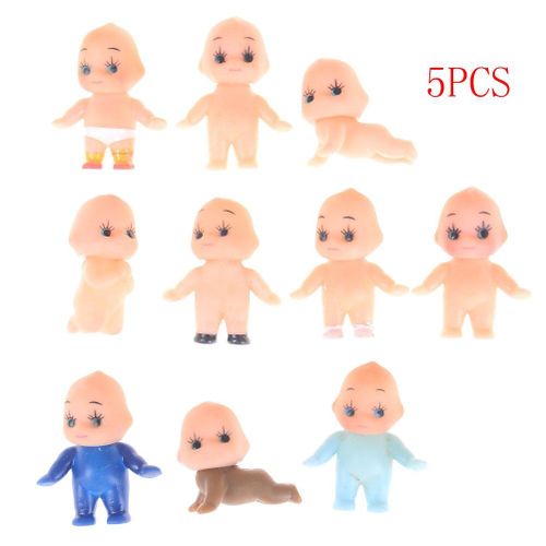 Collection De Poupées De Dessin Animé Japonais, 5 Pièces, Célèbre, Ange Kewpie, Kawaii, Cadeau D'Anniversaire, Décoration De La Maison, Jouets Pour Enfants De 3-4cm