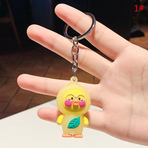 Porte-Clés De Voiture En Forme De Fruit, Canard, Pastèque, Pendentif Mignon, Tendance, Couple, Accessoires De Poupée, Vente En Gros