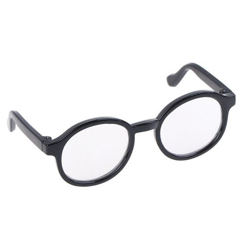 Lunettes Rondes Transparentes En Forme De Léopard Pour Poupée 1/6, Accessoires De Décoration Pour Jouets, 9cm, 1 Pièce, Nouvelle Mode