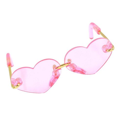 Lunettes De Soleil En Forme De C¿Ur Pour Poupées Pullip, Faites À La Main, Pour Blythe