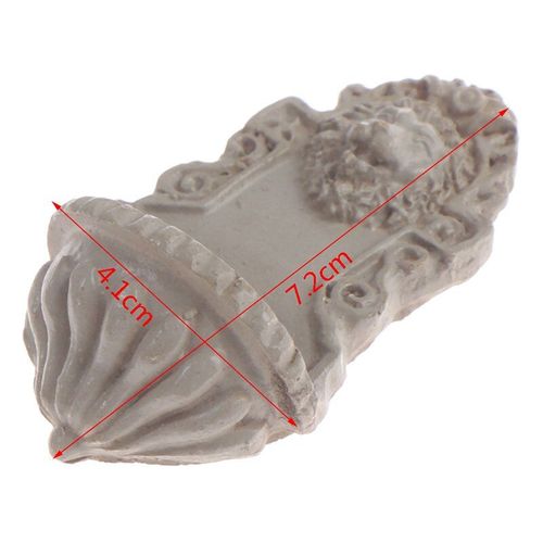 Maison De Poupée Miniature, 1 Pièce, Piscine, Mini Tête De Lion, Décor Mural, Accessoires De Jardin, Jouets Cadeaux Pour Enfants