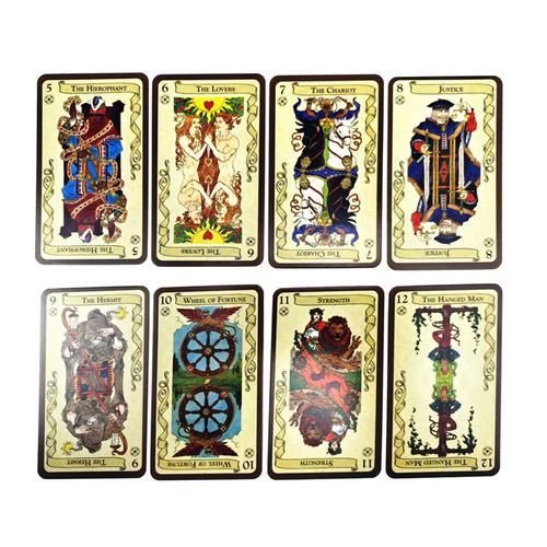 78 Cartes De Jeu De Société, Version Anglaise, Classique, Jeu De Tarot, Oracle, Divination, Avec Imagination
