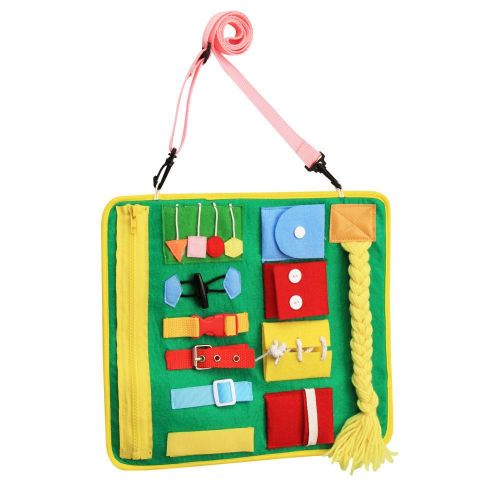 Planche D'Activités Montessori Pour Tout-Petit, Jouets D'Apprentissage De Compétences De Base, Développement Des Compétences Éducatives, Nouvelle Collection