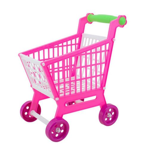 Mini Panier, Chariot De Chariot De Chariot À Main De Supermarché, Pour Le Jouet De Jeu De Shopping Préscolaire De Bébé D'Enfants