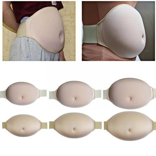Faux ventre avec bretelles pour femme enceinte, pantalon de transgenre,  ventre artificiel, fausse hanche, transgenre, pour femme enceinte, Fak X6l6