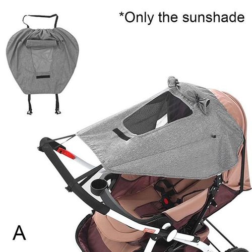 Accessoires Universels De Poussette Pour Bébé, Auvent Léger Résistant Aux Uv, Couverture De Bloc Bidirectionnel, Pare-Soleil Pour Chariot Pour Y2q8
