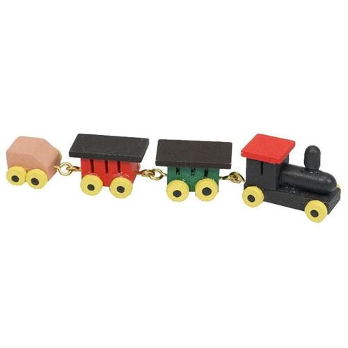 Mini Train De Chambre Pour Enfants, Jouet Couleur Bois, Accessoires, Meubles Miniatures, Maison, T1f9, 1/12