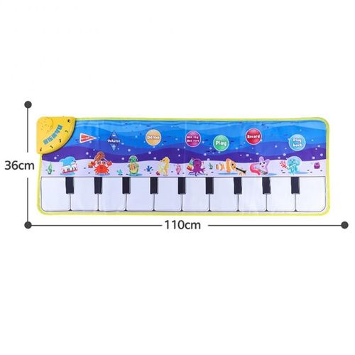 Tapis De Piano À Instrument Musical Multifonction À Une Rangée, Tapis De Fitness Pour Bébé, Tapis De Jeu, Jouets Éducatifs Pour Enfants