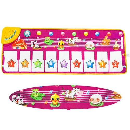 Tapis De Piano À Clavier Musical Électronique, Jeu D'Instruments De Musique, Tapis Rampant, Jouets Éducatifs Pour Enfants De 5 Ans