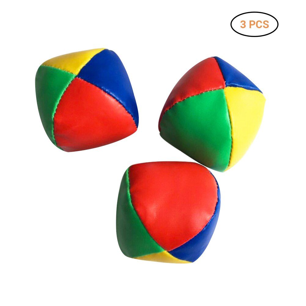 Balles De Jonglage De Cirque En Plein Air Pour Enfants, Kit De Débutant Pour Apprendre À Jongler, Jouets Amusants Et Interactifs, Lot De 3 Pièces,