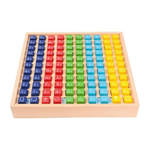 Jouets Éducatifs En Bois Montessori Pour Enfants, Jouets De Table En Bois Pour Bébés, Outils D'Enseignement Arithmétique Des Maths, Cadeau Pour Tout-Petits Chinois