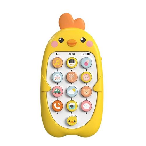 Mini Téléphone Jouet Électronique Musical Pour Enfants, Jouet Mignon, Éducation Précoce, Dessin Animé, Téléphone Portable, Jouets Pour Bébés