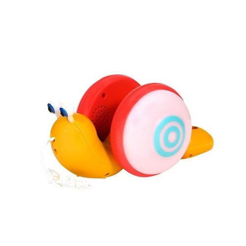 Jouet De Dessin Animé Escargot Voiture Jouet Pour Bébé, Apprendre À Ramper Et À Tirer, Avec Lumière Et Musique, Jouets D'Éducation Précoce Pour Enfants