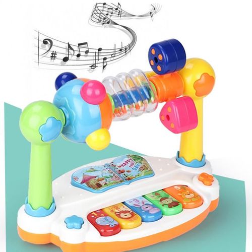 Instruments De Musique Pour Enfants, 5 Types D'Animaux De Ferme, Piano, Jouet, Clavier