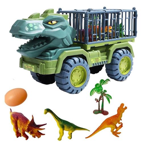 Camion De Transport De Dinosaure Pour Enfant, Jouet De Transport, Pelleteuse, Cadeau Pour Garçon