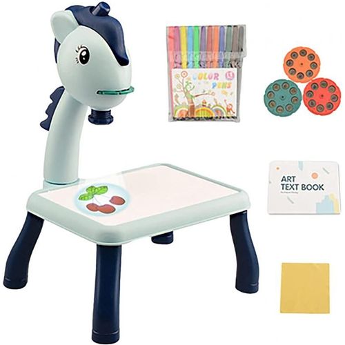 Projecteur Led Pour Enfants De 3 Ans Et Plus, Table De Dessin Artistique, Jouets D'Apprentissage Éducatif, Outils De Peinture Pour Enfants, Tableau De Peinture, Artisanat D'Art De Bureau