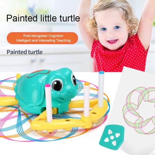 Robot De Dessin Pour Enfants, Jouets D'Apprentissage Magique, Puzzle, Dessin Automatique Intelligent, Petite Tortue, Cadeau