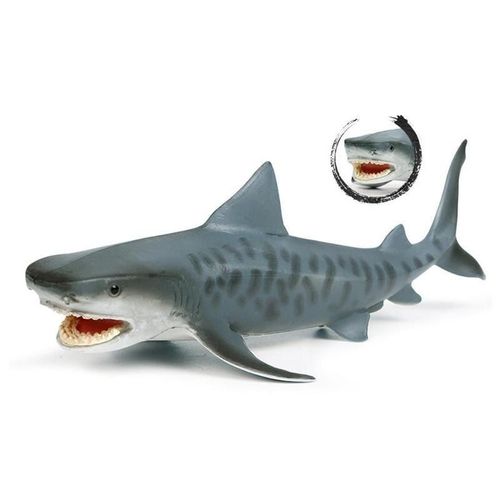 Jouet De Collection En Forme De Requin Pour Enfants, Modèle Animal Réaliste, Anti-Stress, Jeu De Collection, Cadeau De Noël, D7z7