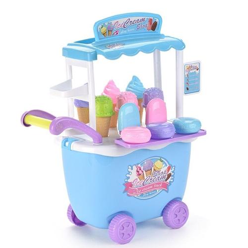 Jeux De Glaces Pour Enfants, Jouets Pour Enfants, Chariot De Glaces, Cadeau Idéal Pour Filles