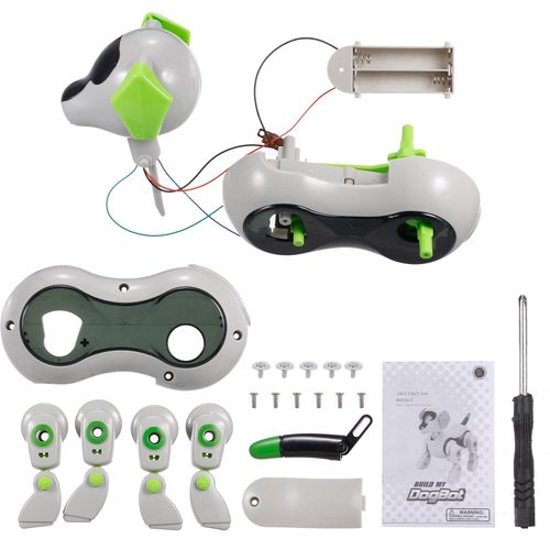 Jouet Robot Chien Chat Pour Enfants, Diy, Interactif, Intelligent, Éducatif, Adapté Aux Garçons Et Filles, Cadeau