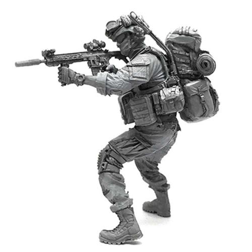 Figurine de soldat en résine militaire des Forces spéciales