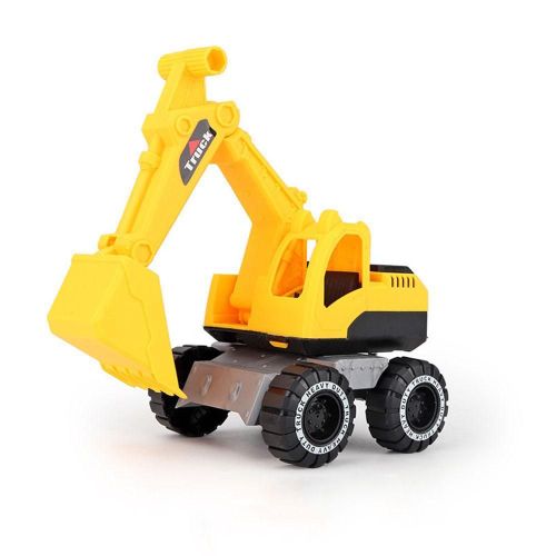 Véhicule D'Ingénierie, Pelleteuse, Camion À Sable, Bulldozer, Voiture À Friction, Jouet Push Pour Enfants, Jouets Classiques Pour Enfants D9g5