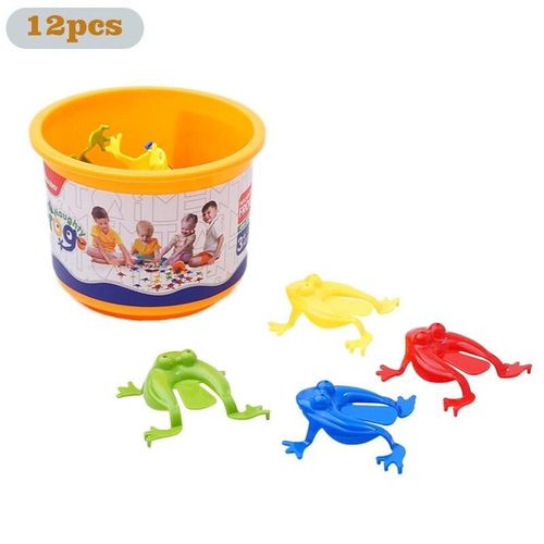 1 Jeu De Seau De Saut De Grenouille Pour Enfants, Jouet D'Action De Fête Nostalgique, Jouet Éducatif, Cadeau Pour Enfants