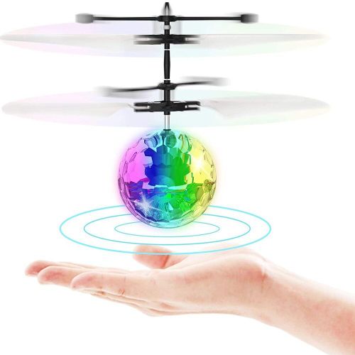 Boule Volante Magique À Led, Hélicoptère En Cristal À Induction, Avion, Jouet Nouveauté Lumineux Pour Enfants, Cadeau De Noël