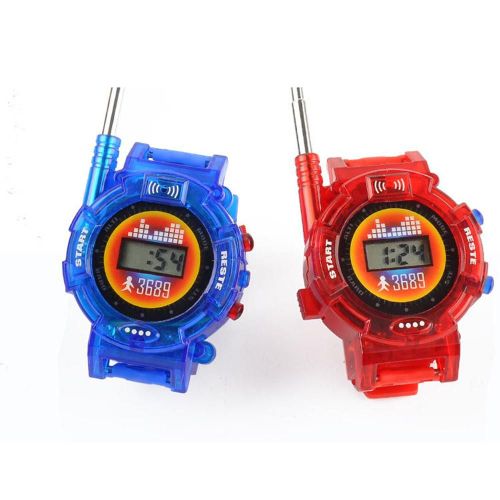 Walkie-Talkie Montre Pour Enfants, Jouet 7 En 1, Camouflage, Radios À 2 Voies, Mini Walkie-Talky, Horloge, Nouveau, 2 Pièces