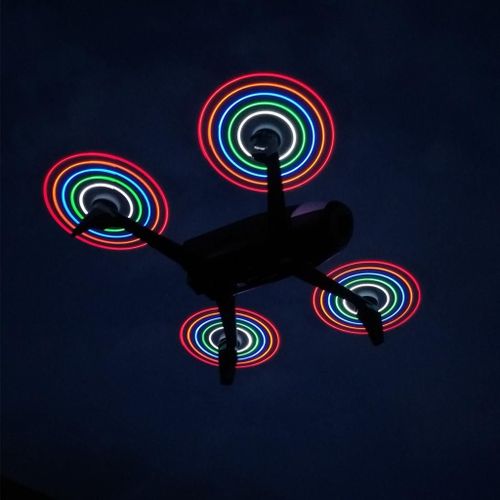 Hélices De Drone Avec Lumières, Clignotant Nocturne 5332s, Accessoires Pour Parrot Bebop 2, Paquet De 2-Générique